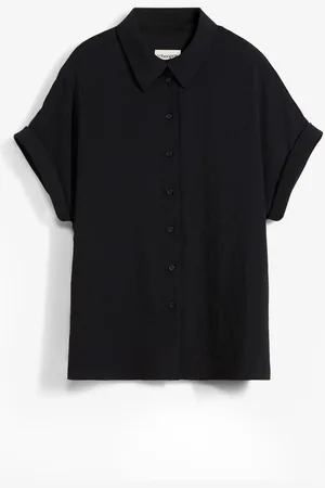 bonprix Oversized halenka ze strukturovaného krepu