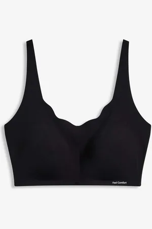 bonprix Vatovaná hladká podprsenka Feel Comfort bez kostic, laserově vyřezávaná