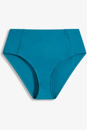 bonprix Bikinové kalhotky s vysokým pasem a vysoko vykrojeným střihem