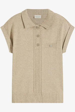bonprix Polo svetr s bavlnou