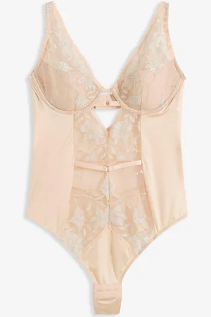 bonprix Body s tangy, kosticemi a lesklým efektem