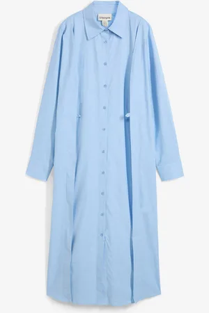 bonprix Oversize košilové šaty z viskózové směsi