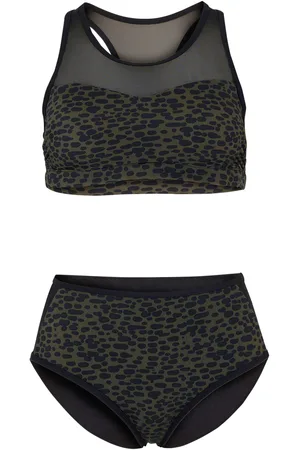 bonprix Bikiny s podprsenkovým topem (2dílná souprava) s kapsou na epitézy, z recyklovaného polyamidu