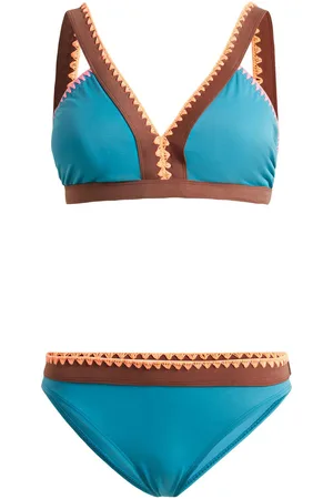 bonprix Trojúhelníkové bikiny (2dílná souprava) z recyklovaného polyamidu