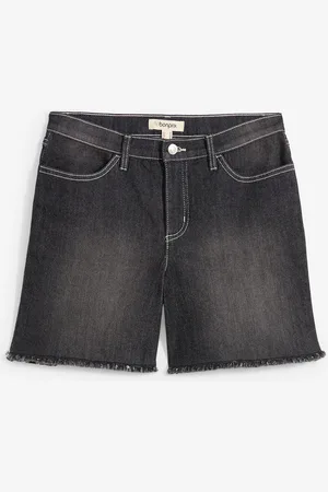 bonprix Strečové džínové šortky, Mid Waist