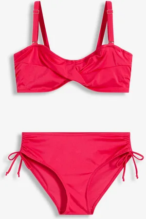 bonprix Balkonetové bikiny z lesklého materiálu (2dílná souprava)