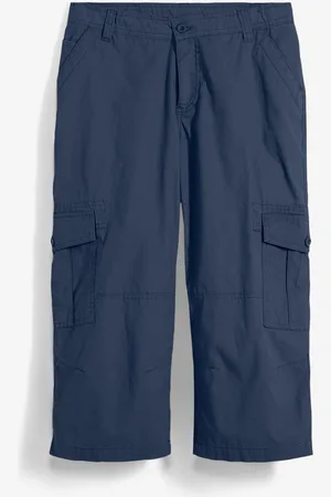 bonprix 3/4 kalhoty z čisté bavlny, Loose Fit