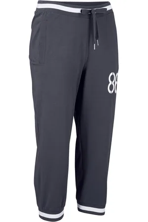 bonprix 3/4 joggingové kalhoty z bavlněné směsi