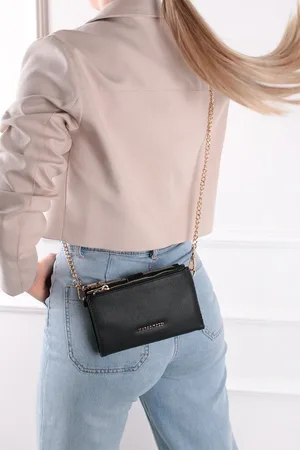 Marco Tozzi Černá crossbody kabelka 61104