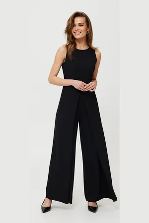 Makover Černý elegantní overal K184