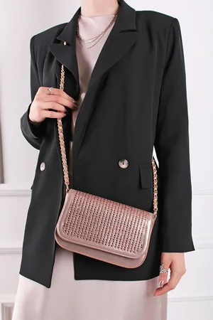 Menbur Ružová crossbody kabelka Mors