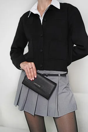 Marco Tozzi Černá crossbody kabelka 2-61001