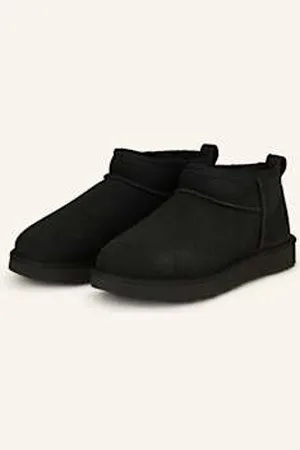 UGG Boots Classic Ultra Mini černá