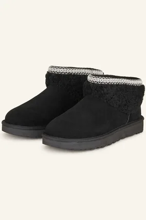 UGG Boty Classic Ultra Mini černá