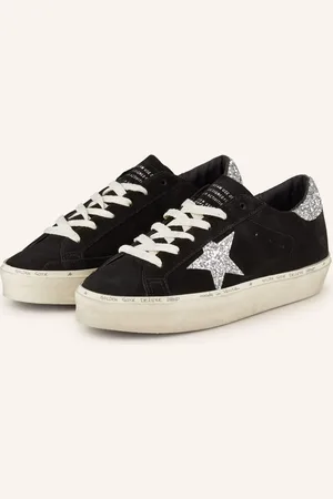 Golden Goose Sneakersy Hi Star černá stříbrná