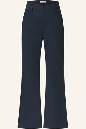Dorothee Schumacher 7 8 Kalhoty Perfect Match Pants tmavě modrá