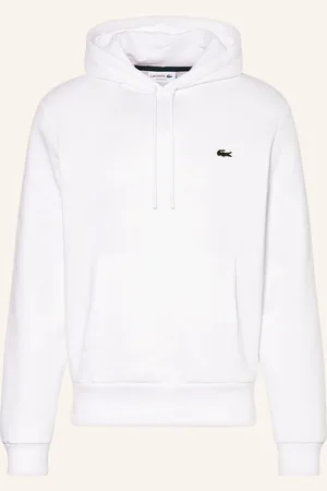 Lacoste Mikina S Kapucí bílá