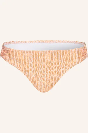 Heidi Klein Basic Bikinové Kalhotky Waldorf Winds oranžová režná