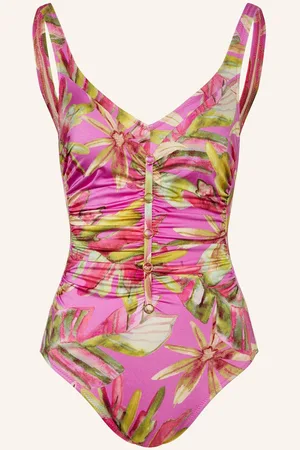 Charmline Tvarující Plavky Pink Heart růžová fuchsiová