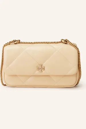 Tory Burch Kabelka Přes Rameno Kira S Ozdobnými Kamínky krémová
