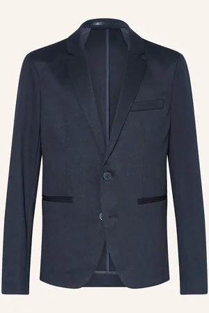 JACK & JONES Žerzejové Sako tmavě modrá