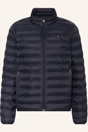 Tommy Hilfiger Prošívaná Bunda tmavě modrá