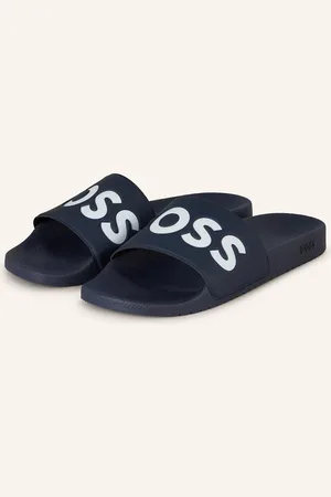 HUGO BOSS Pantofle Aryeh tmavě modrá