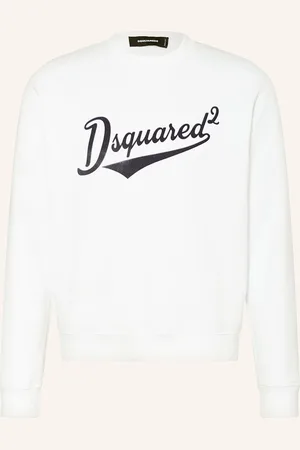 Dsquared2 Mikina Cool Fit bílá