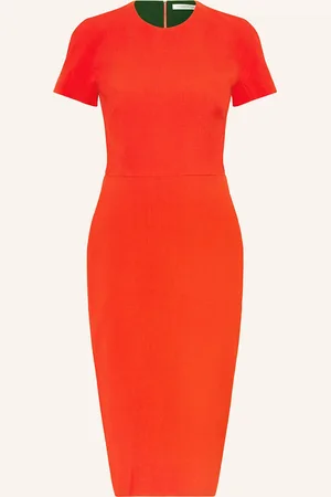 Victoria Beckham Pouzdrové Šaty červená
