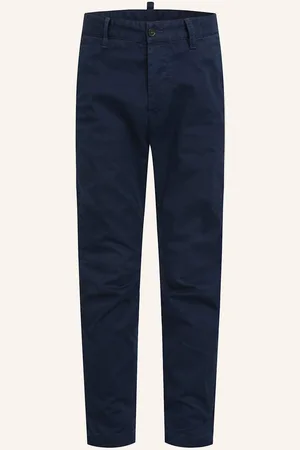 Dsquared2 Chino Kalhoty tmavě modrá