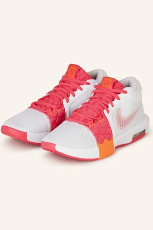Nike Basketbalové Boty Lebron Wittness Viii bílá růžová