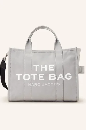 Marc Jacobs Shopper The Medium Tote Bag Canvas šedá