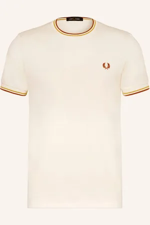 Fred Perry Tričko režná hnědá
