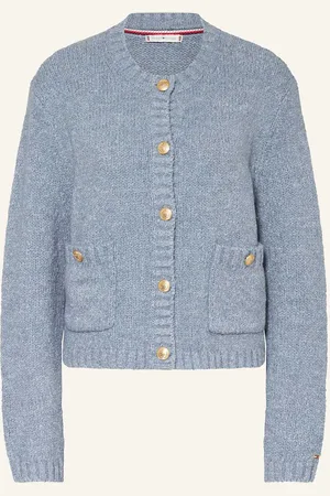 Tommy Hilfiger Pletený Kardigan černošedá