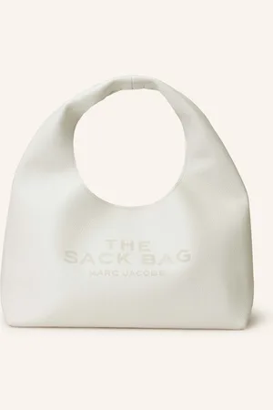 Marc Jacobs Kabelka Hobo The Sack Bag krémová