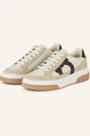Salvatore Ferragamo Sneakersy krémová béžová