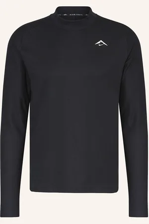 Nike Běžecké Tričko Dri-Fit Trail černá