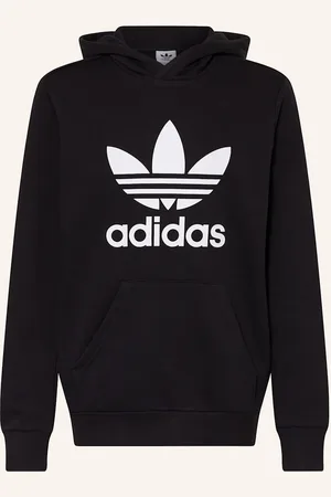adidas Mikina S Kapucí černá