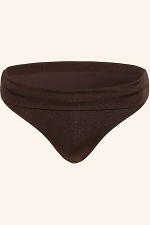 Heidi Klein Basic Bikinové Kalhotky Coco Palm tmavě hnědá
