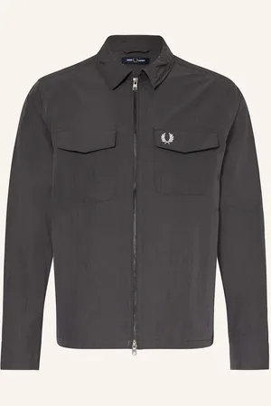 Fred Perry Bunda tmavě šedá