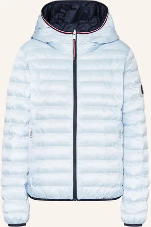 Tommy Hilfiger Oboustranná Prošívaná Bunda tmavě modrá