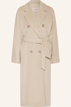 Max Mara Vlněný Kabát Madame režná