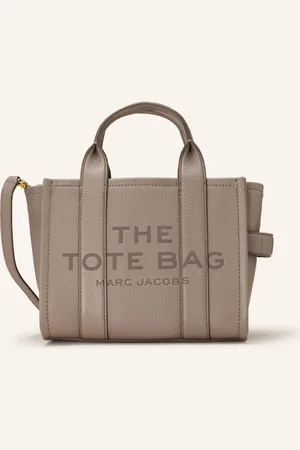 Marc Jacobs Shopper The Small Tote Bag Leather černošedá
