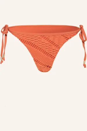 Seafolly Trojúhelníkové Bikinové Kalhotky Marrakesh koňaková