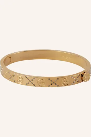Tory Burch Náramek zlatá bílá