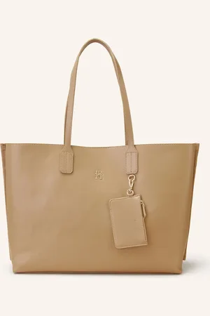 Tommy Hilfiger Shopper Distinct velbloudí
