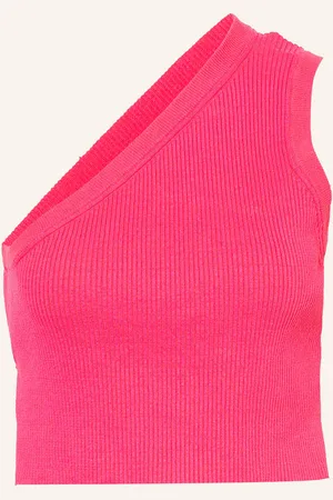Jacquemus Pletený Top La Maille Ascu Se Lnem růžová