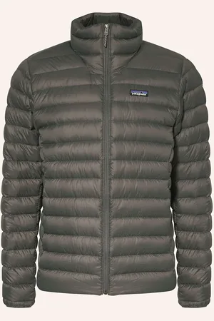 Patagonia Lehká Péřová Vesta Down Sweater šedá