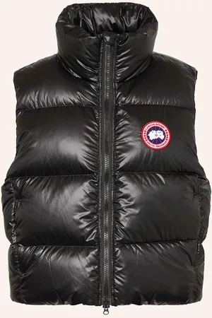Canada Goose Péřová Vesta Cypress černá