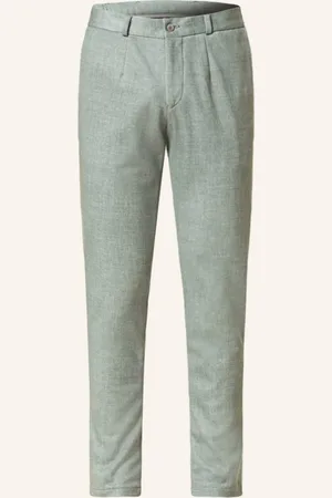 PAUL Oblekové Kalhoty Extra Slim Fit zelená